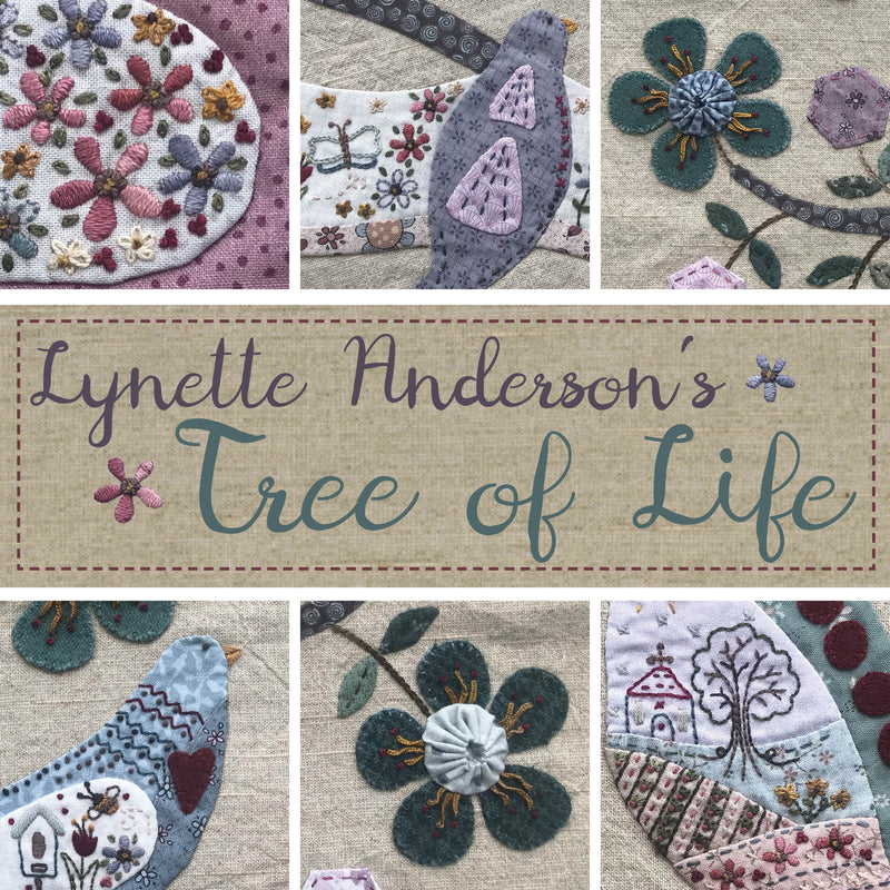 Tree of Life - Pattern Set with handpainted buttons