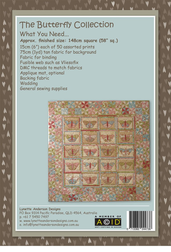 The Butterfly Collection - pattern