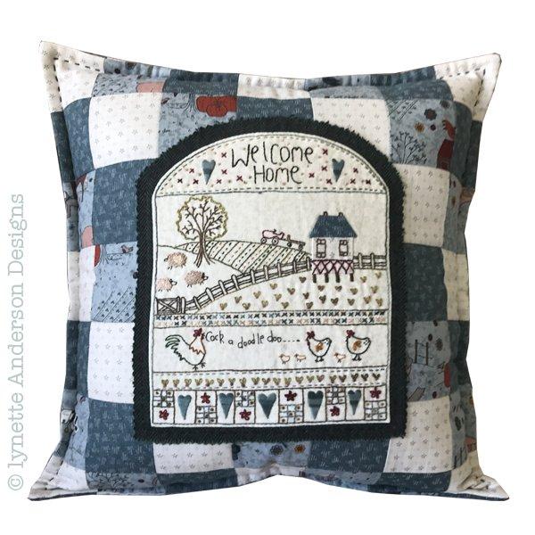 Welcome Home Pillow - pattern